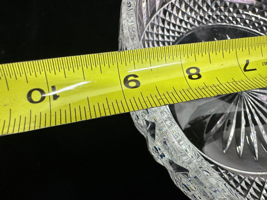 French Saint Louis Tommy Crystal Bowl 9'W x 3.25'H [Photo 8]