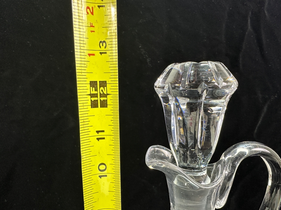 Cut Glass Crystal Decanter 13'H [Photo 3]