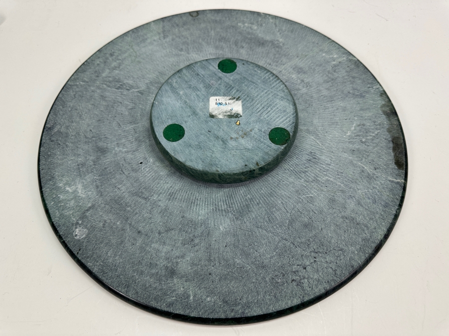 Green Marble Lazy Susan 14'W [Photo 2]