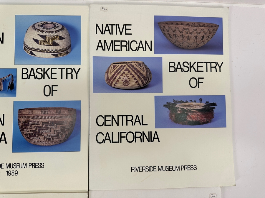 Lot of (4) Native American Basketry Books [Photo 3]