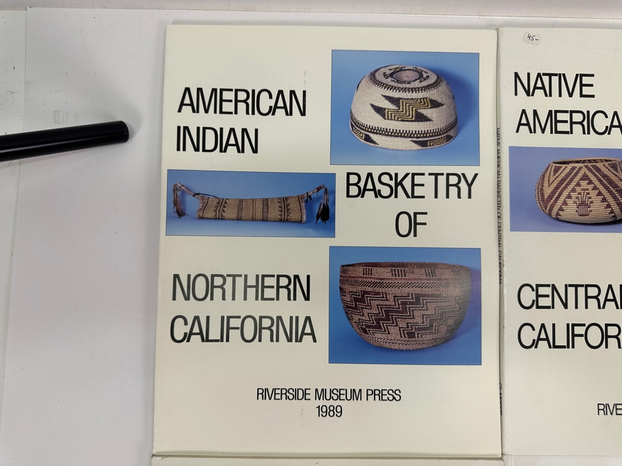 Lot of (4) Native American Basketry Books [Photo 2]