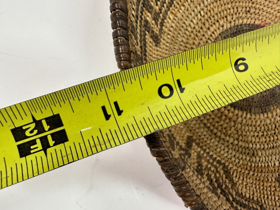 Vintage Native American Pima Basket 10.75W X 3.75H [Photo 6]