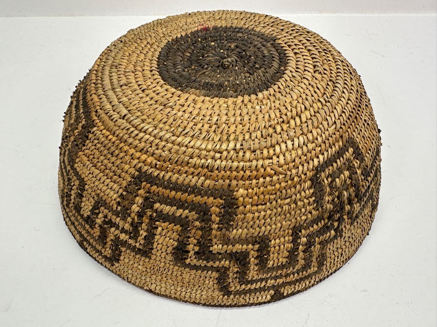 Vintage Native American Pima Basket 10.75W X 3.75H [Photo 5]