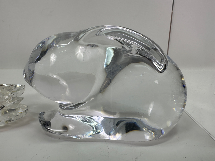 Beatrix Potter Figurines, Swarovski Swan, Glass Bird and Bunny Figurines [Photo 5]