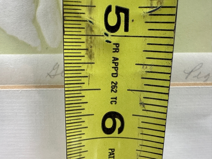 Pair Of Peggy Fleming Floral Prints 6.5 X 5.5 Framed 8.5 X 10.5 [Photo 10]