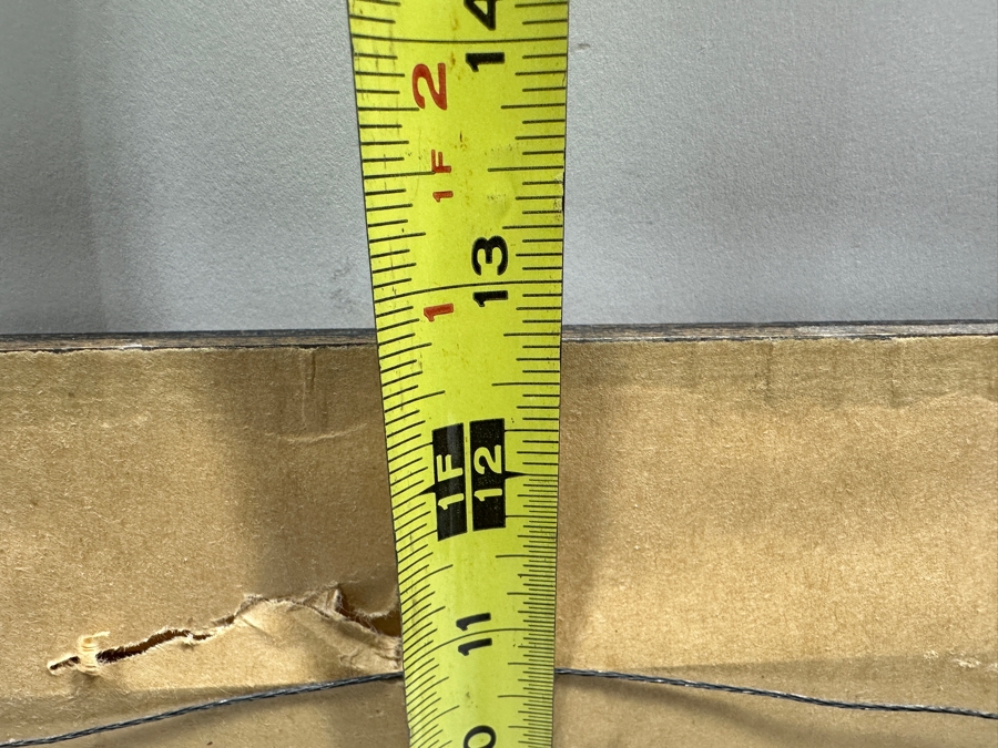 Gene Speck (B. 1937, American) Original Painting Titled 'High Meadows' On Board 11 X 6 Framed [Photo 13]