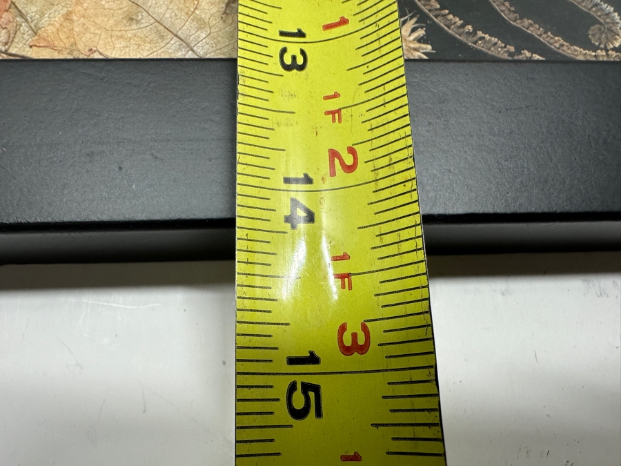 Original Pressed Flowers Underwater Ocean Scene Artwork 18 X 14 [Photo 6]