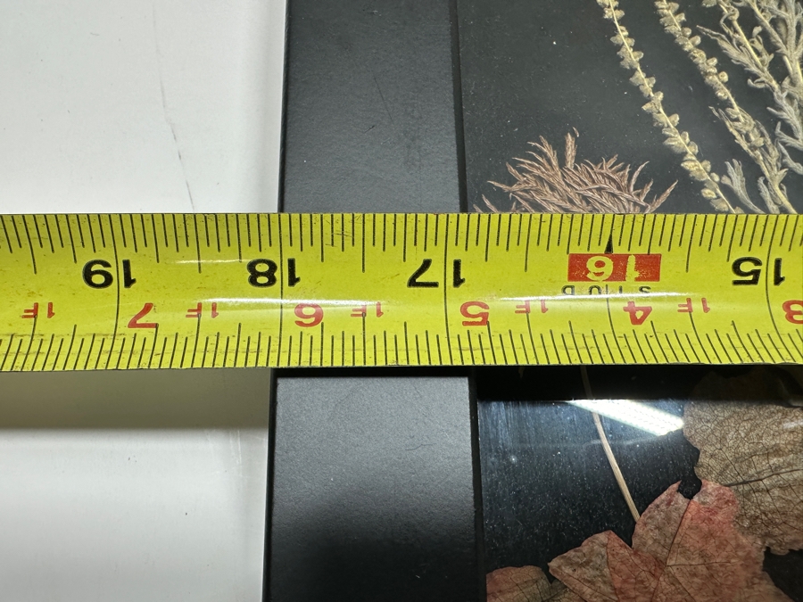 Original Pressed Flowers Underwater Ocean Scene Artwork 18 X 14 [Photo 5]