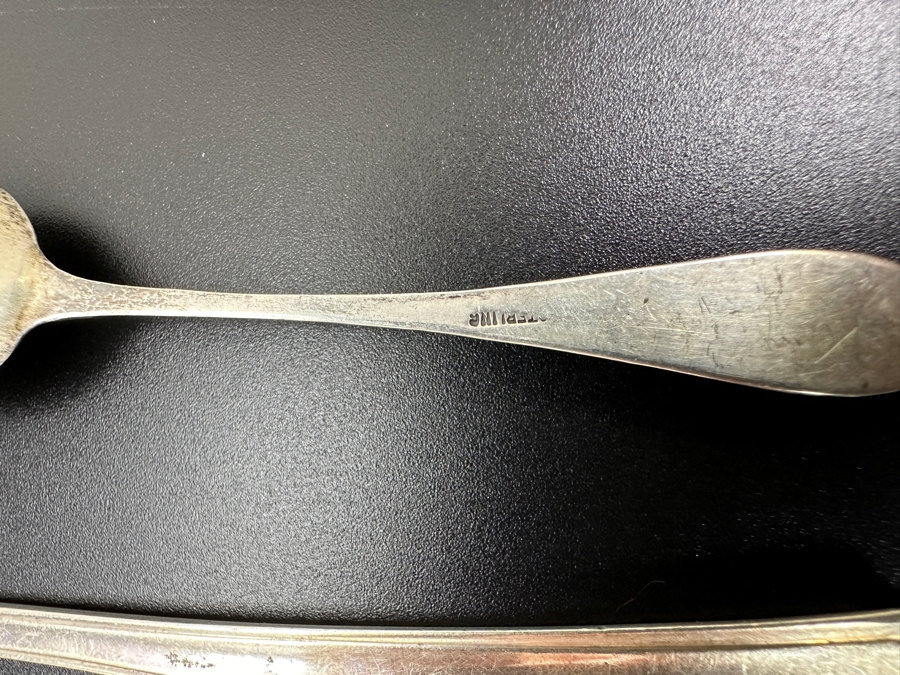 Collection Of Vintage Sterling Silver Spoons 132.7g [Photo 15]