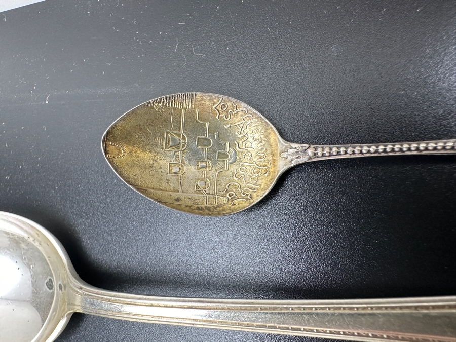 Collection Of Vintage Sterling Silver Spoons 132.7g [Photo 6]