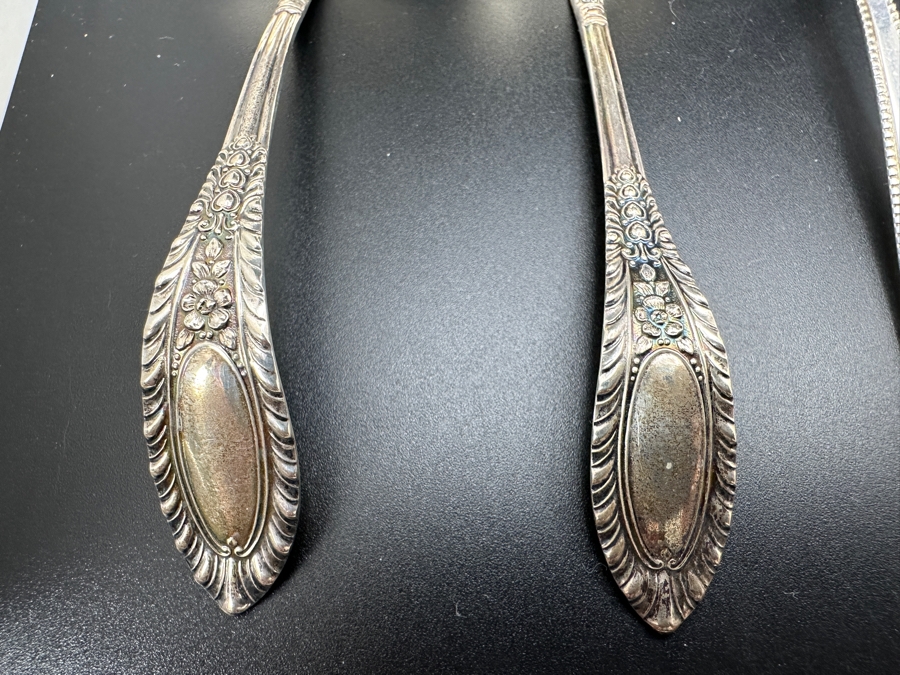 Collection Of Vintage Sterling Silver Spoons 136.4g [Photo 2]