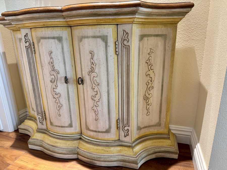 Vintage Drexel Heritage Et Cetera Collection Console Cabinet 38W x 11D x 28H [Photo 6]