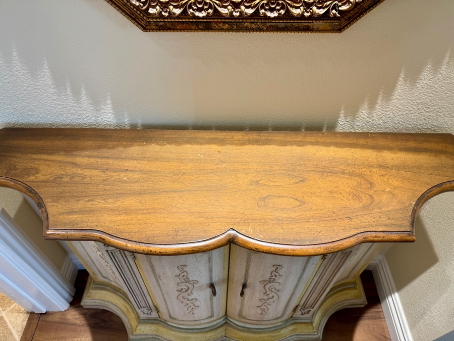 Vintage Drexel Heritage Et Cetera Collection Console Cabinet 38W x 11D x 28H [Photo 7]