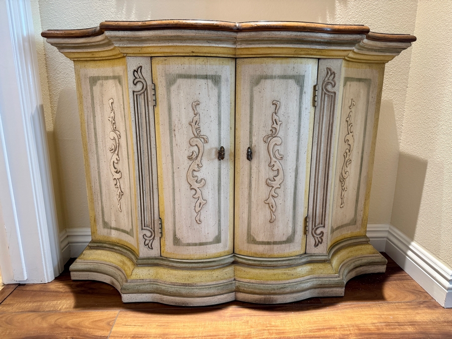 Vintage Drexel Heritage Et Cetera Collection Console Cabinet 38W x 11D x 28H [Photo 3]