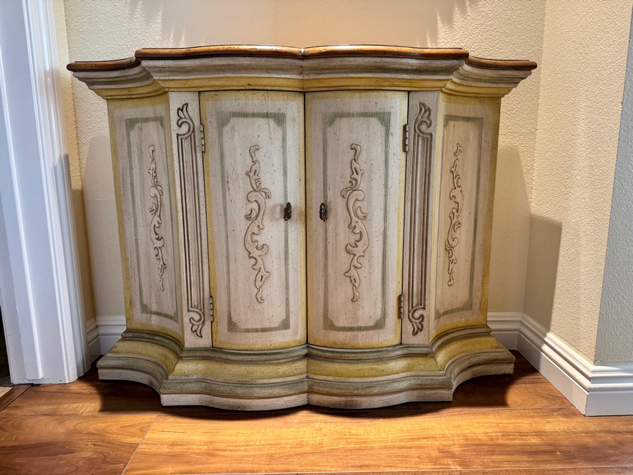 Vintage Drexel Heritage Et Cetera Collection Console Cabinet 38W x 11D x 28H [Photo 2]