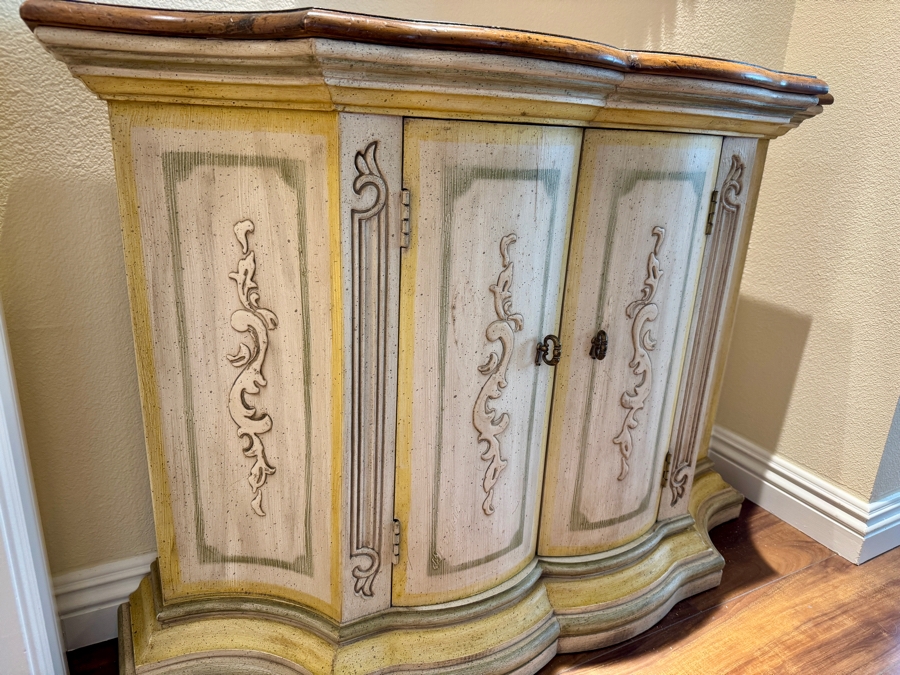 Vintage Drexel Heritage Et Cetera Collection Console Cabinet 38W x 11D x 28H [Photo 5]