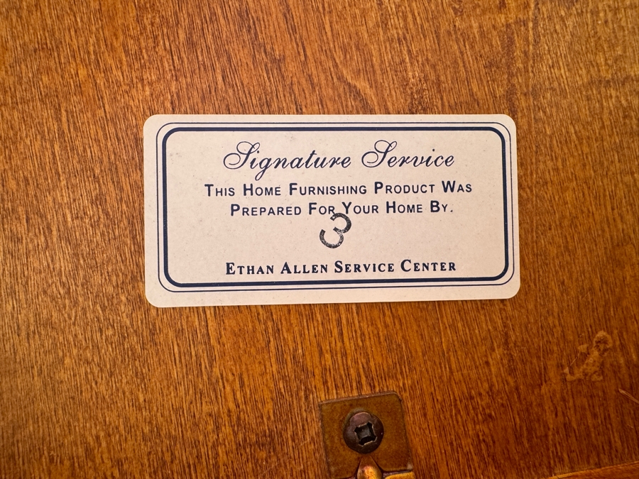 Ethan Allen Tango Nesting Tables 22W x 18D x 22.25H and 16W x 16D x 18H [Photo 4]