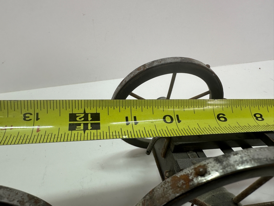 Antique English Model Cannon With Limber 7'L Retails $685 [Photo 10]