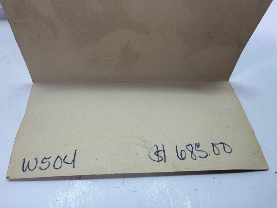 Antique English Model Cannon With Limber 7'L Retails $685 [Photo 12]