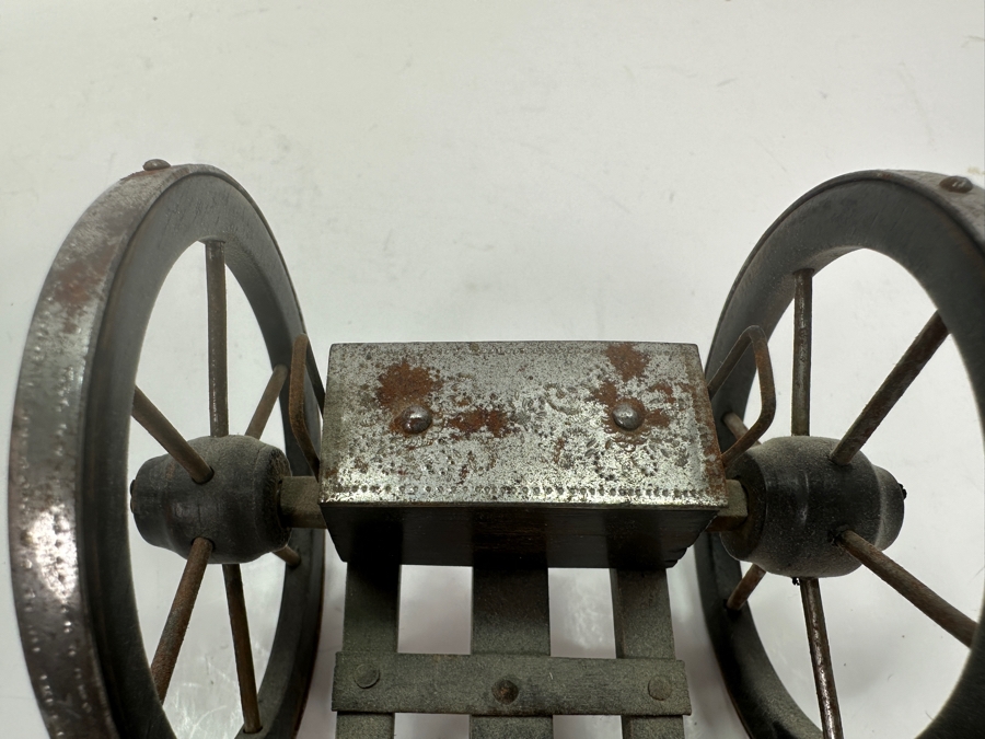 Antique English Model Cannon With Limber 7'L Retails $685 [Photo 8]