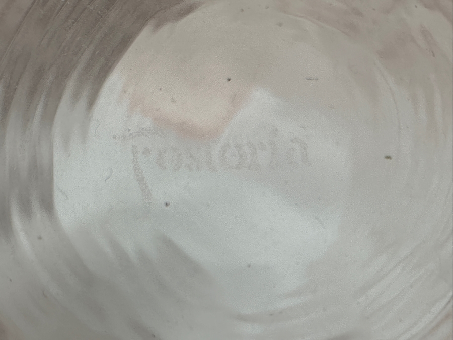 (17) Vintage Signed Fostoria Karnak Pink Glasses 3.75'H, 5'H & 6.75'H [Photo 11]