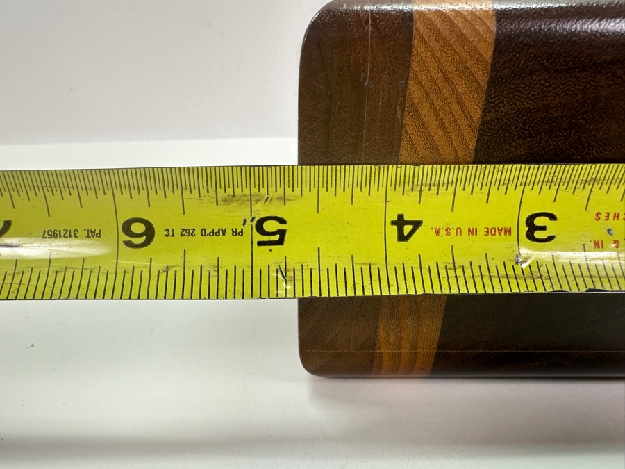 Handmade Wooden Box Featuring Various Shedua, Oak & Walnut Woods 5W X 4D X 3H [Photo 10]