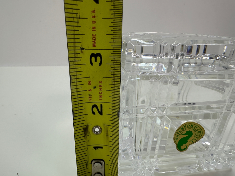 Waterford Crystal Box 3.25W X 3.25D X 3.25H [Photo 13]