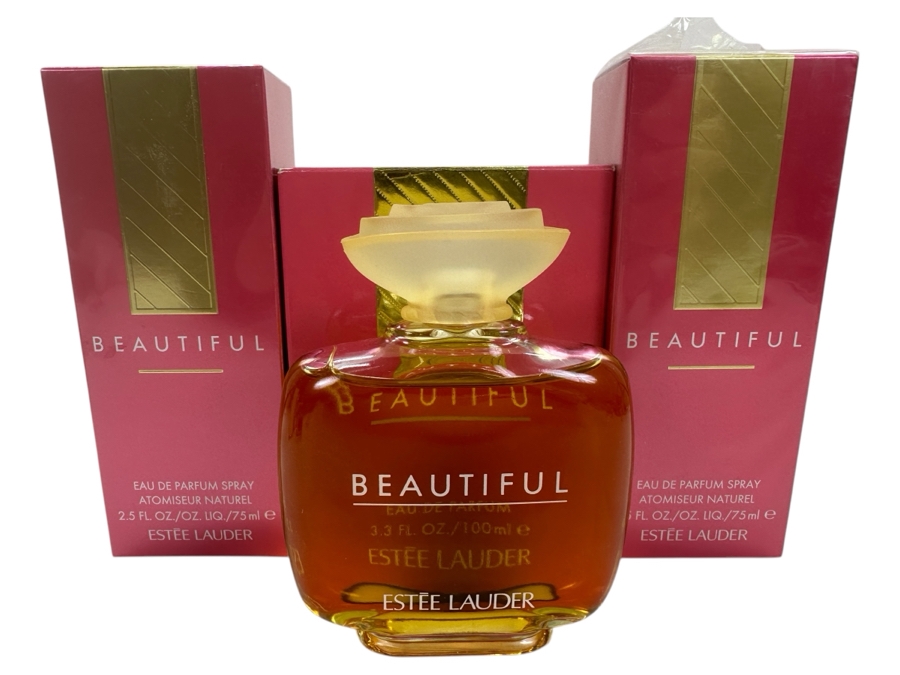 (3) New Estee Lauder Perfume Bottles [Photo 1]