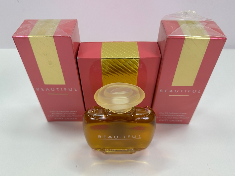 (3) New Estee Lauder Perfume Bottles [Photo 3]