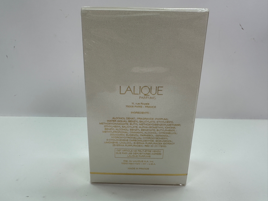 New Lalique Eau De Toilette Perfume Spray 3.3 Fl. Oz. [Photo 3]