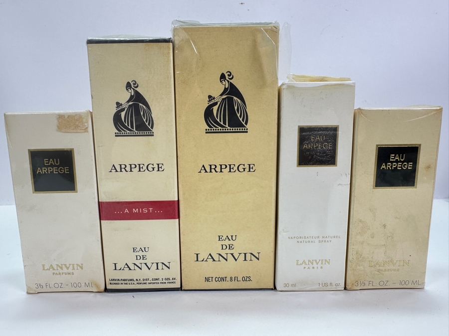 (5) New Lanvin Arpege Perfume Bottles [Photo 2]