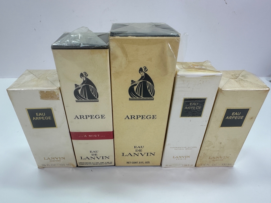 (5) New Lanvin Arpege Perfume Bottles [Photo 3]