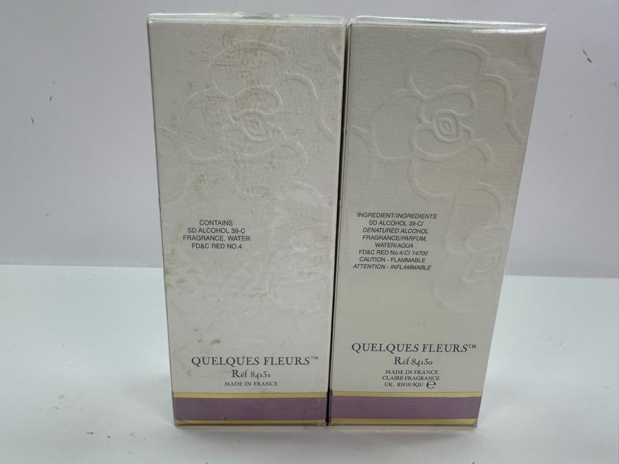 New Pair Of Quelques Fleurs By Houbigant Eau De Parfum Spray [Photo 3]