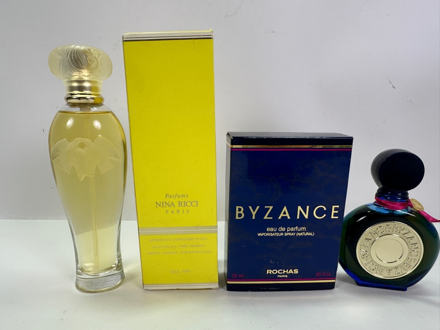 New Nina Ricci L'Air Du Temps Eau De Toilette Spray & New Byzance Rochas Eau De Parfum [Photo 4]
