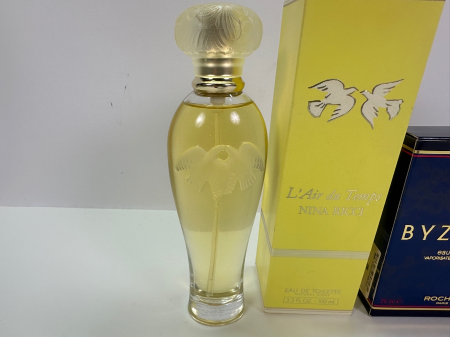 New Nina Ricci L'Air Du Temps Eau De Toilette Spray & New Byzance Rochas Eau De Parfum [Photo 2]