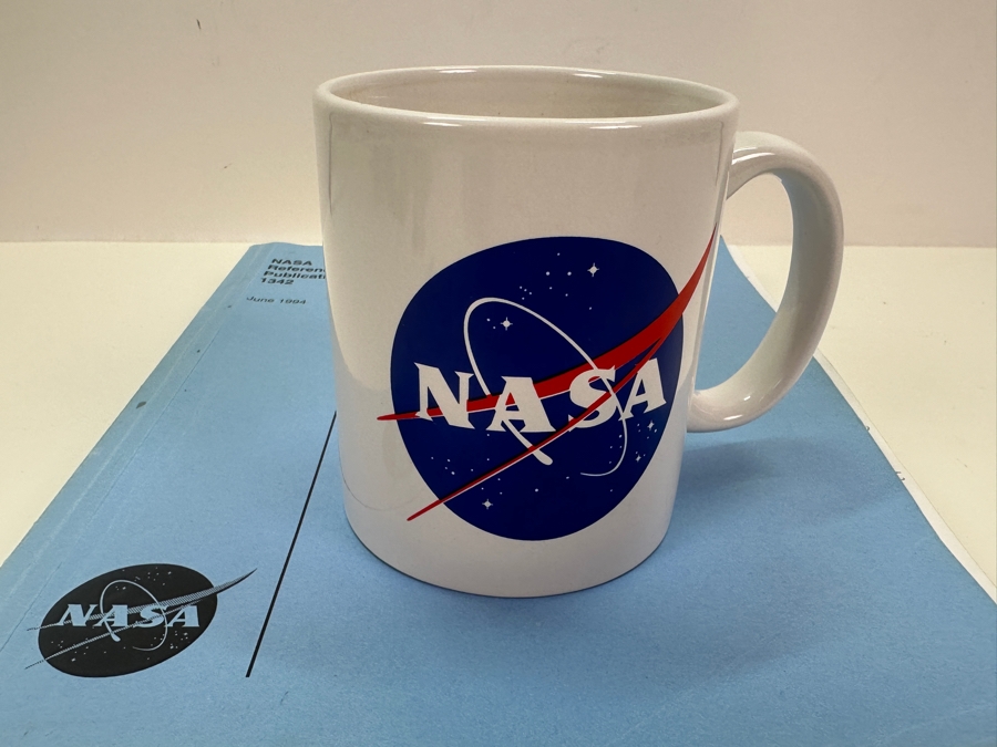 NASA Reference Publication 1342 June 1994 Metrology - Calibration And Measurement Processes Guidelines (Jerry Hayes) And NASA Coffee Cup [Photo 2]
