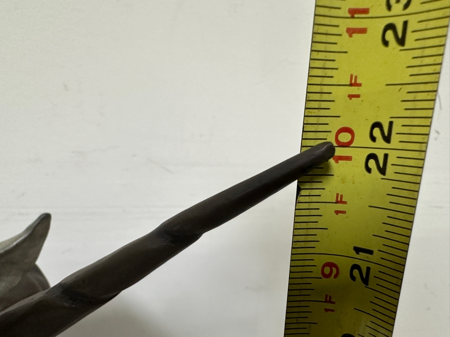 Ronald C. Singerton Bronze Unicorn Sculpture Titled 'Whispers To A Unicorn' Edition Number 1 Of 35 With C.O.A. 13W X 11D X 22H [Photo 13]