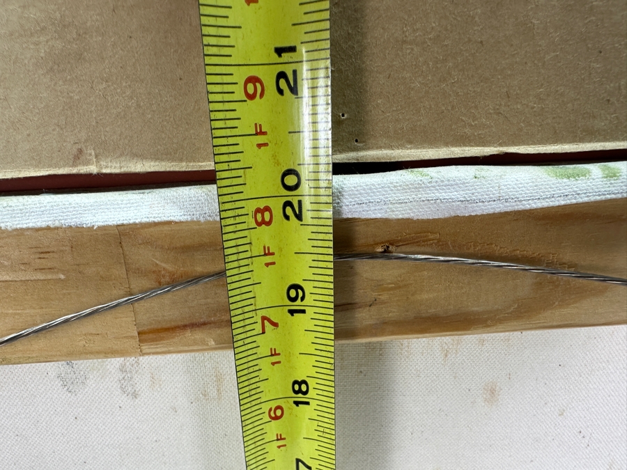 Stephen Sands (B. 1930, Hawaii) Original Plein Air Oil Painting On Canvas Titled 'Kapaa Shores' Dated January 23, 2002 Kauai, Hawaii 24 X 20 Framed [Photo 11]