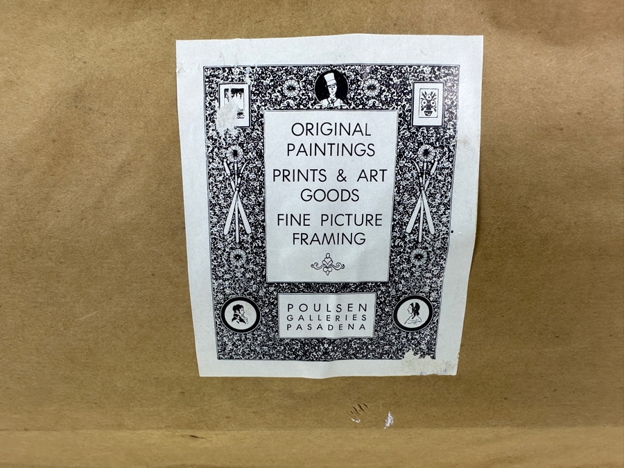 Alfred Dupont (1904-1982, American) Original Oil Painting On Board 26 X 18 Framed [Photo 9]