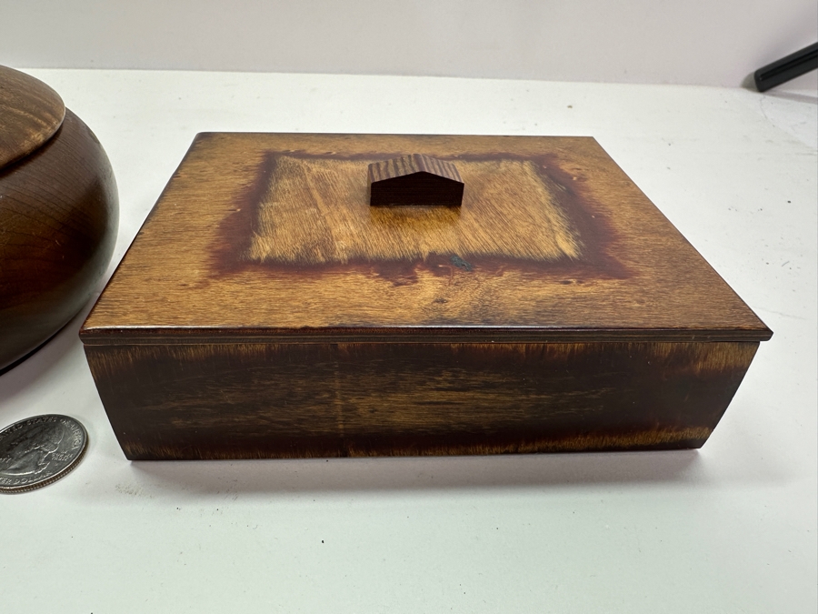 Pair Of Wooden Boxes 5.5W [Photo 3]