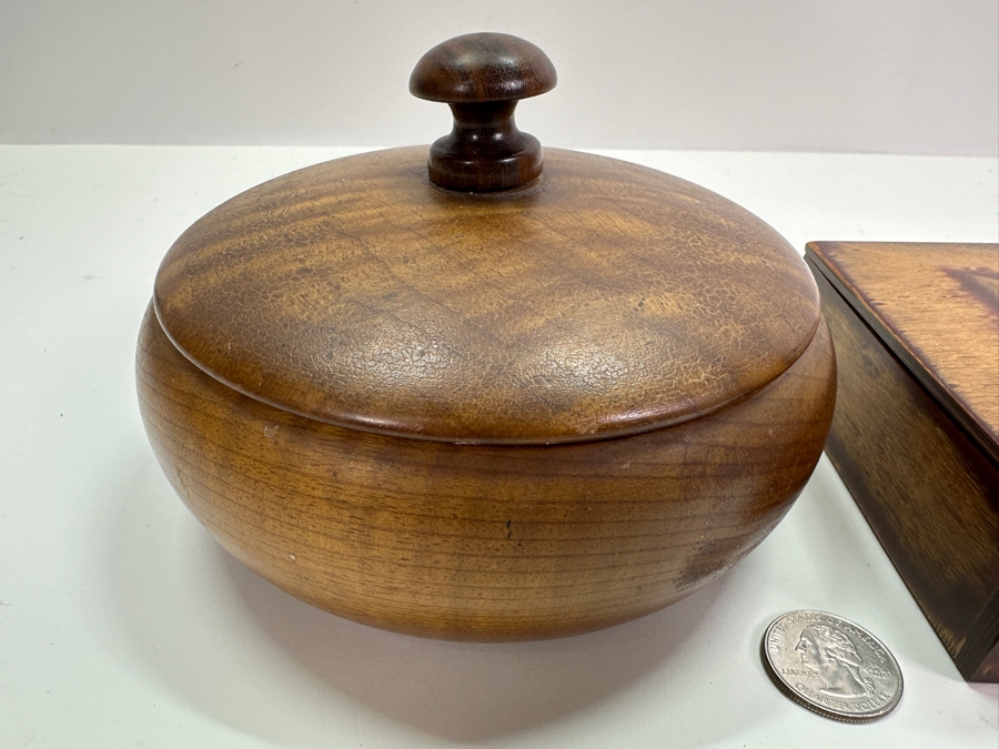 Pair Of Wooden Boxes 5.5W [Photo 2]