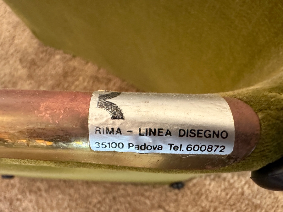 Pair Of Mid-Century Modern RIMA Linea Disegno Italian Z Chairs 18.5W X 24D X 33H [Photo 11]