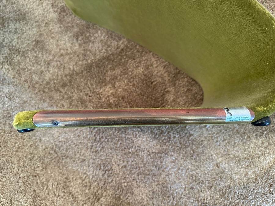 Pair Of Mid-Century Modern RIMA Linea Disegno Italian Z Chairs 18.5W X 24D X 33H [Photo 13]