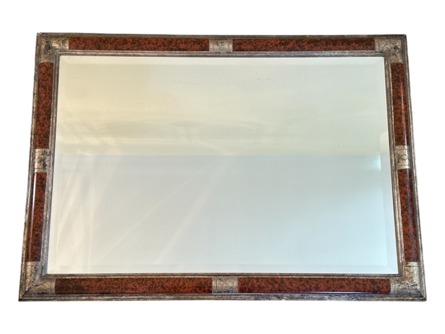 Beveled Glass Wall Mirror 40.5 X 28.5