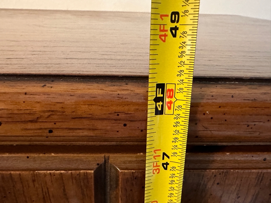 Vintage Drexel Heritage Accolade Campaign Chest Of Drawers 5-Drawer Dresser 37.5W X 19D X 48.5H [Photo 13]