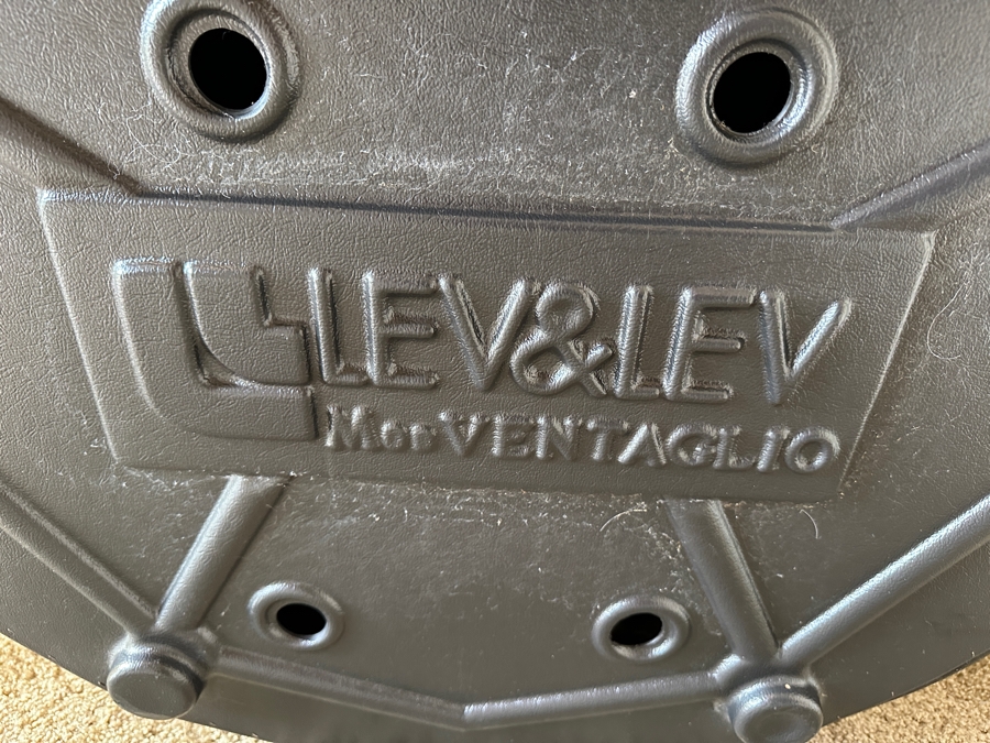 Pair Of Vintage Lev & Lev Italian Leather Armchairs 34W X 34D X 38H [Photo 14]