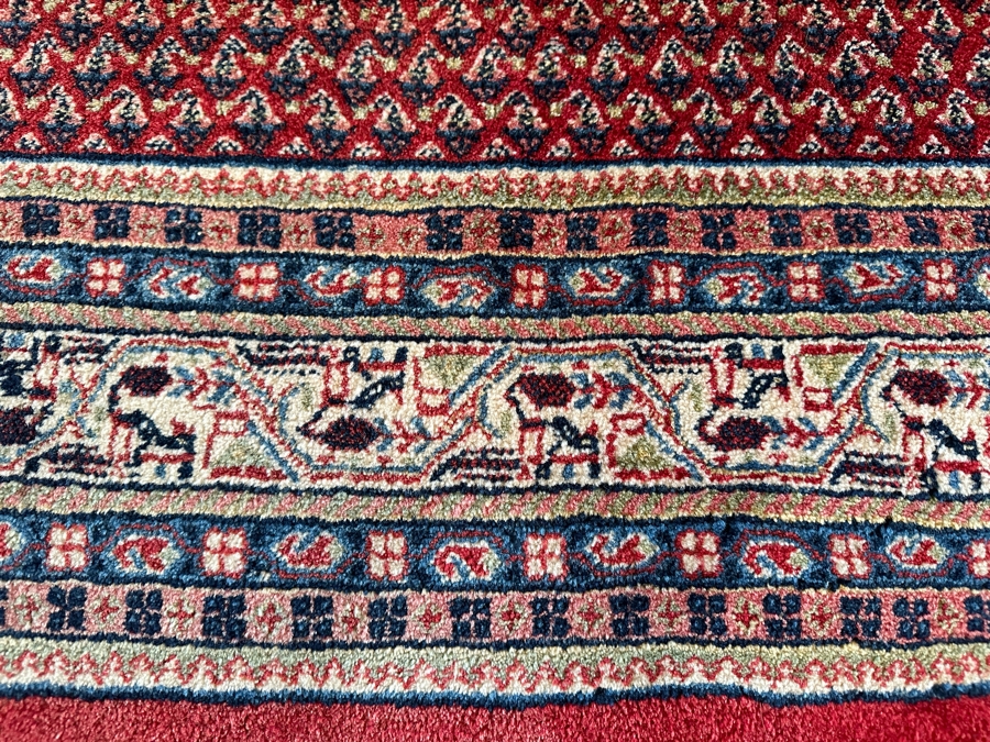 Hand Knotted Wool Persian Area Rug 61 X 99 [Photo 5]