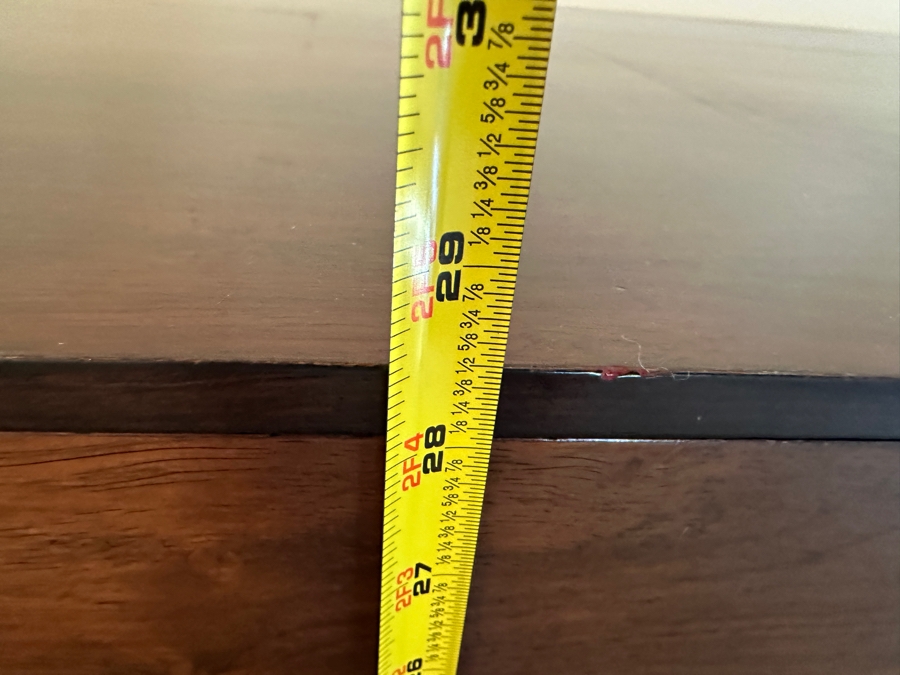 Vintage John Stuart Mid-Century Modern Rosewood Desk 49.5W X 24D X 28.5H With Vintage John Stuart Cane Back Office Chair [Photo 29]