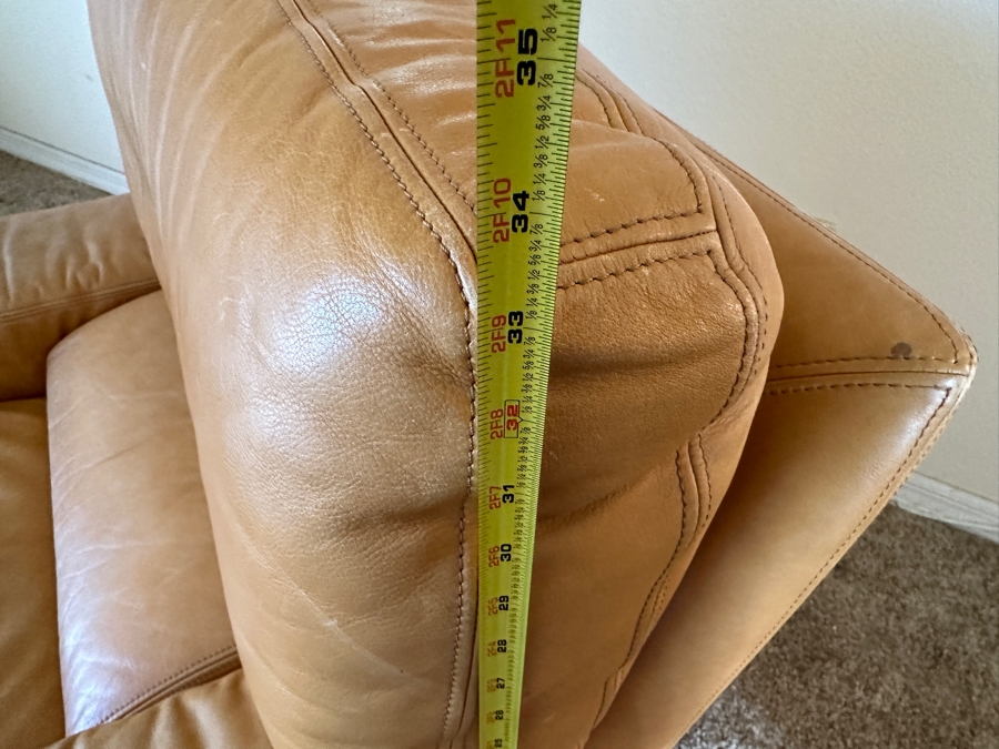 Roche Bobois Leather Armchair Made In France 36W X 36D X 34H [Photo 9]