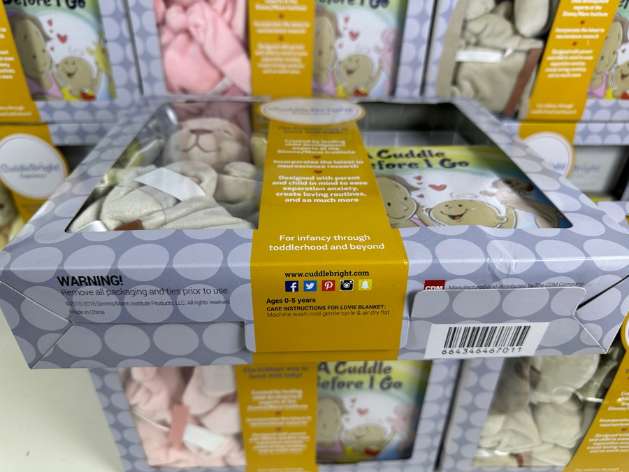 (9) New In Box Cuddle Bright Child Development Books And Stuffed Animal [Photo 7]